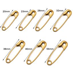 Alfinetes de aço inoxidável, 20pcs, diy, ferramentas de costura, agulhas metálicas, grande alfinete, pequeno broche, acessórios de vestuário - Image 2
