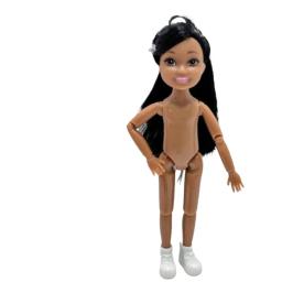 Boneca pequena de 5 polegadas, pele bronzeada, 14,5 cm de altura, brinquedo para crianças e meninas - Image 1