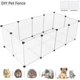 Playpara animais de estimação, gaiola de plástico com base para pequenos animais, para guinea, ham, bun, coelhos - Image 1