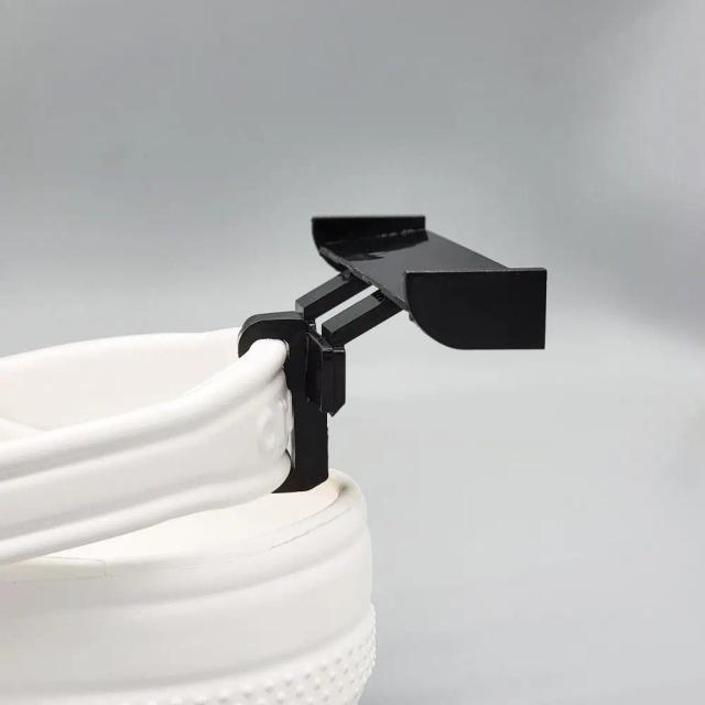 Sapatos Croc com Clipe Fivela para DIY: Acessórios Charmosos e Decoração para Chinelo e Caverna - 2 Peças