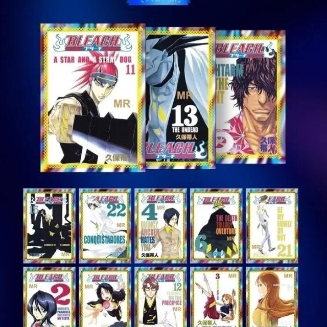 Coleção de Cartões de Jogo do Kurosaki Ichigo - Anime, Brinquedos Infantis e Série Guerra de Sangue de Mil Anos com SSR, UR e MR