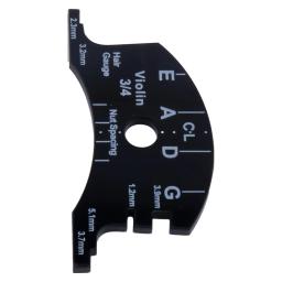 Multifuncional Ponte Violino Repair Tool, Modelo de Molde, Fingerboard, Raspador, Fazendo Instrumento, Acc, 1/2, 3/4, 4/4 - Image 2