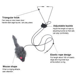 Vara engraçada interativa para gato, acessório durável, brinquedo colorido, suprimentos de entretenimento popular, alta qualidade - Image 3