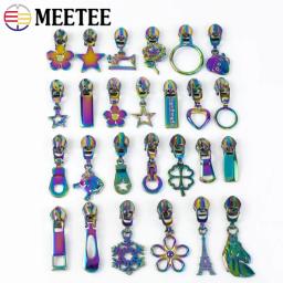 Meetee-Nylon Zipper Head Puller, Slider Puxa para Zíperes pelo Meter Bag, Cabeça Zipper, Fecho Zips Reparação Acessório de Costura, 5 10 20Pcs - Image 1