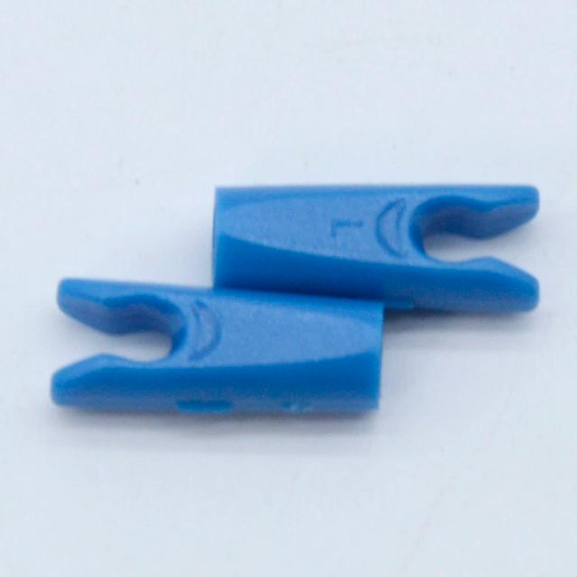 60 pçs seta pino nocks plástico tamanho s para 3.2/4.2/6.2mm eixo arco recurvo arco arco acessório