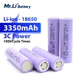Baterias Recarregáveis de Lítio-íon, Alta Potência para Drone, Ferramentas Elétricas, Brinquedos, 18650, 3.7V, 3350mAh, Novo, Original - Image 1