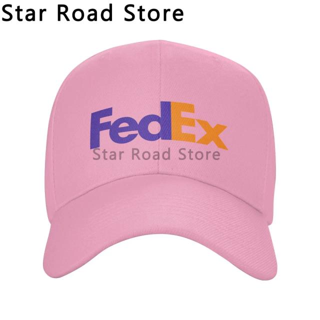Boné de Beisebol Unissex FedEx Ajustável para Esportes ao Ar Livre - Nova Coleção Verão 2024