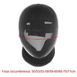 Protetor facial universal com acolchoado durável portátil profissional kendo esgrima máscara para equipamentos de acessórios de treinamento - Image 1