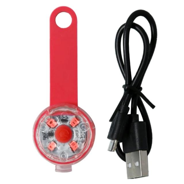 Coleira USB Recarregável com Luz LED: Ideal para Caminhadas Noturnas e Acampamentos com Animais de Estimação à Prova d'Água