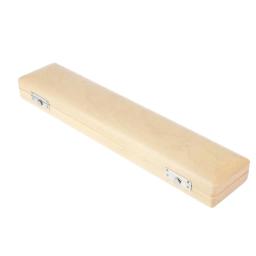 Caso De Flauta De Madeira Para Instrumento Musical, Cor Bege, 17 Buracos, Caixa De Peças - Image 3