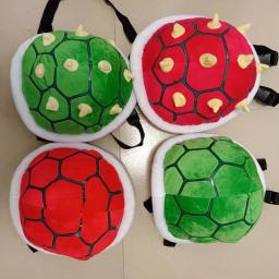 4 estilos 33cm anime koopa saco de escola tartaruga escudo verde bowser tartaruga brinquedos mochila kawaii presente aniversário para crianças - Image 2