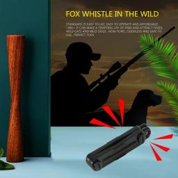 Fox Down Black Chamando Fox Blaster, Ao ar livre, Call Whistle Predator, Caça Lamping, Jogo Coelho, Chamador animal - Image 1