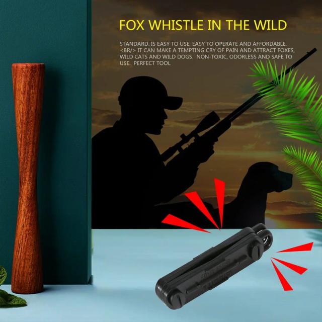 Fox Down Black: Chamador de Predadores Fox Blaster para Caça ao Ar Livre e Lamping de Coelhos