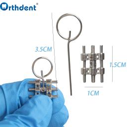 Parafuso de expansão dental de aço inoxidável, Ortodontic Swivel Keys Expander, Rapid Palatal Frame Type, Mini Dentistry Tools, 8 9 11 13 - Image 4