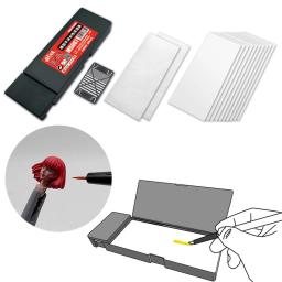 Conjunto de tintas à base de água para pintura acrílica, ferramenta para colorir, pigmentação, caixa hidratante, suprimentos DIY Hobby, paleta úmida - Image 1