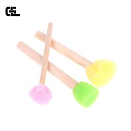 Conjunto de 5 peças para crianças, carimbo esponja, kits de escova, desenho de flores, pintura, brinquedos educativos para crianças - Image 2