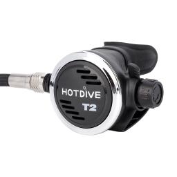Equipamento de Mergulho HOTDIVE T2 Regulador de Respiração Ajustável Equilibrado Segundo Estágio com Mangueira - Image 2