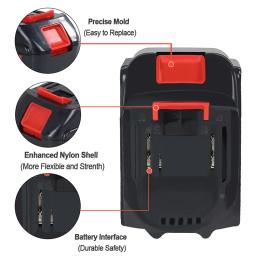 Bateria de Lítio Recarregável Ferramenta Elétrica Sem Fio, 21V, Universal, Compatível, Alta Capacidade, Sobressalente - Image 1