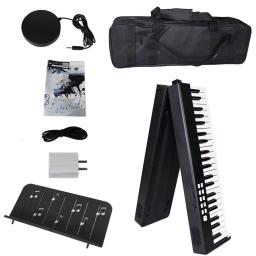 Piano digital dobrável de 88 teclas, controlador multifuncional, flexível, elétrico, instrumento musical - Image 2