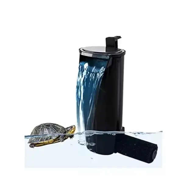 Filtro Interno Aquário para Tartarugas, Répteis e Anfíbios - Ideal para Tanques de 3 a 20 Galões