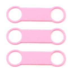 Silicone em branco Tag Pet ID, Tag Jogo com Dog Collar, Anti-Lost Nameplate Tags, borracha elástica, Acessórios Cat, 100pcs - Image 4