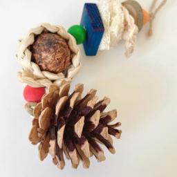 Brinquedo de mastigar corda de algodão para passarinho, corda de mordida pendurada, cordas pequenas, cobaias, esquilos, morder papagaio, bolas - Image 5