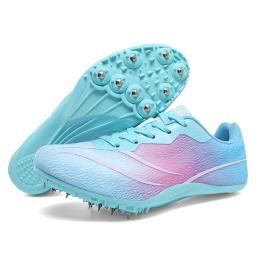 Tênis de corrida leve para homens e mulheres, tênis de treinamento, tênis de atletismo, partida de corrida, tênis esportivos spike, plus - Image 2