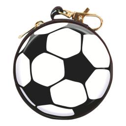 Bolsa com zíper em forma de bola para crianças Bolsa pequena Carteira de mudança de desenho animado Zip Coin Bag para meninos e meninas - Image 3