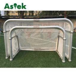 ASTEK-Portable Mini Soccer Goal para Crianças, Alumínio, Dobrável, Futebol - Image 4