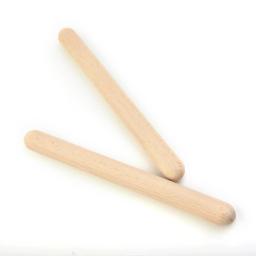 2x clássico claves instrumento de percussão clássico claves ritmo varas baquetas de madeira crianças brinquedo musical aprendizagem ritmo - Image 6