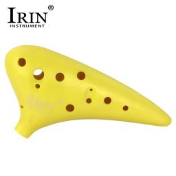 Irin 12 buracos ocarina 4 cores abs plástico ocarinas instrumento musical fácil de aprender e transportar para amantes de música e iniciantes - Image 2