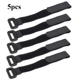 5 pçs/lote bicicleta guiador cinta titular ciclismo lanterna gravata corda ataduras universal náilon pegajoso gravata itens fixos cinta da bicicleta - Image 1
