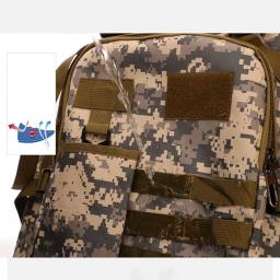 Mochila tática impermeável para Trekking, pesca, caça, Molle Bag, esporte ao ar livre, mochilas militares, 80L - Image 5