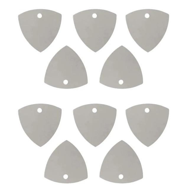 Kit de 10 Picaretas de Aço Inoxidável para Reparos Manuais, Ferramenta de Separação e Prying com 33mm de Diâmetro