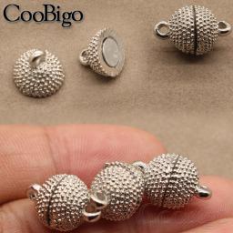 5 conjuntos de fecho magnético forte, conector de extremidade de miçangas, fivela de fixação de fecho magnético para pulseira diy, colar, decoração de fabricação de jóias - Image 5