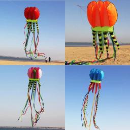 Jellyfish Flying Nylon Line para adultos, pipas voadoras gigantes, equipamentos de windsurf, frete grátis, 8m - Image 1