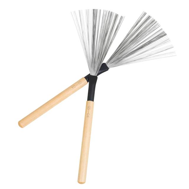 Baquetas Retráteis de Metal IRIN para Percussão - 2 Peças em Estilo Jazz, Modelo Especial
