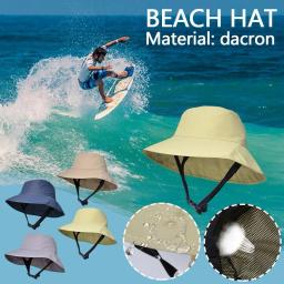 Chapéu de surf impermeável para homens, boné de praia, PVC, esportes aquáticos, caiaque, pesca, canoagem, verão, ou E5H6 - Image 1