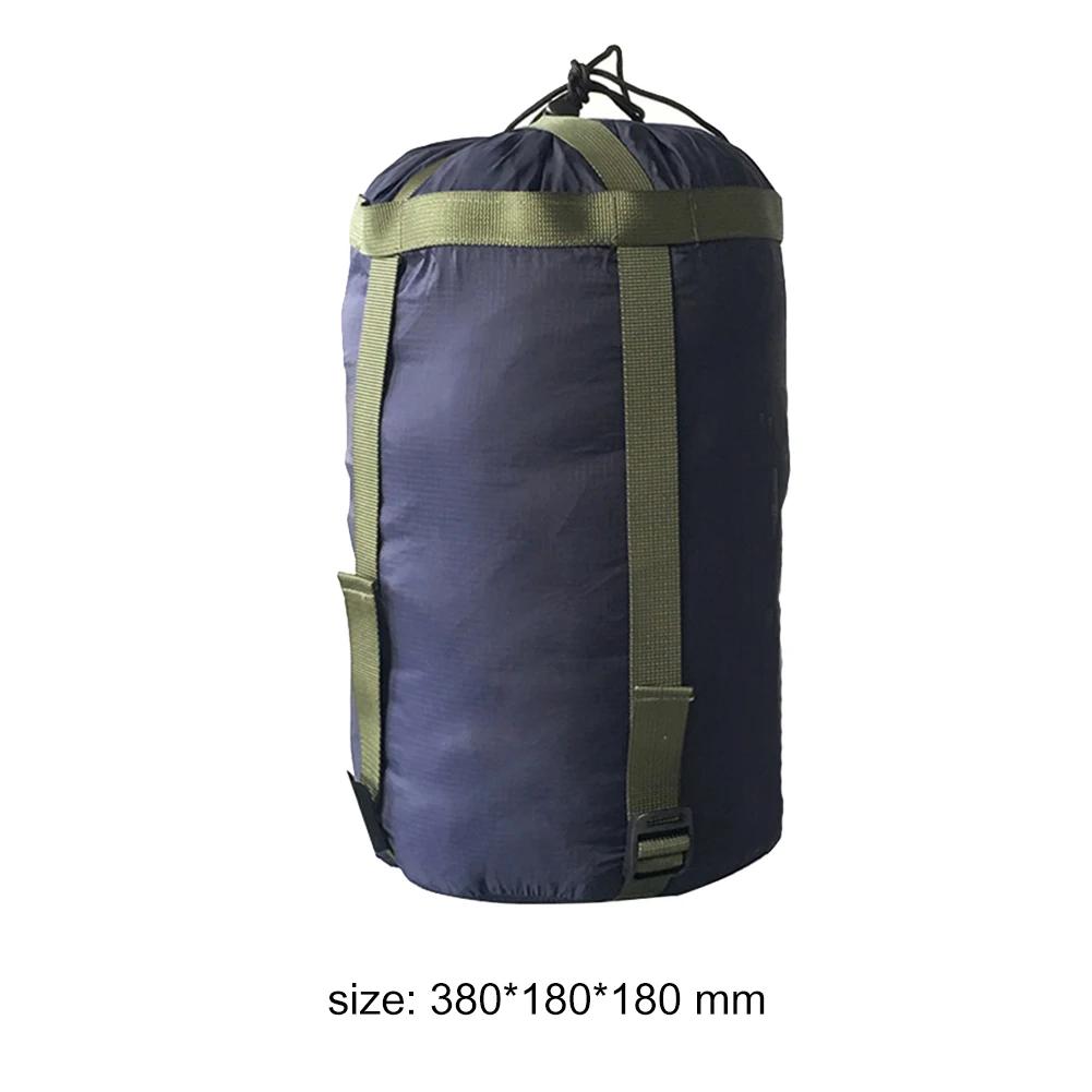 Sacos de armazenamento de rede de compressão material saco saco leve acampamento ao ar livre saco de dormir pacote de armazenamento para viagens caminhadas - Image 1