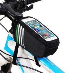 Rainproof Saco de Bicicleta para Frame, Tubo Superior Frontal, Saco De Ciclismo, Caixa Do Telefone, Touchscreen, MTB Acessórios Da Bicicleta, Reflexivo, 6.5in - Image 1