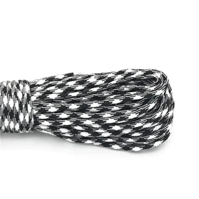 Corda Paracord 4mm 31m para Acampamento e Sobrevivência - Ideal para Tendas, Varal e Equipamentos ao Ar Livre