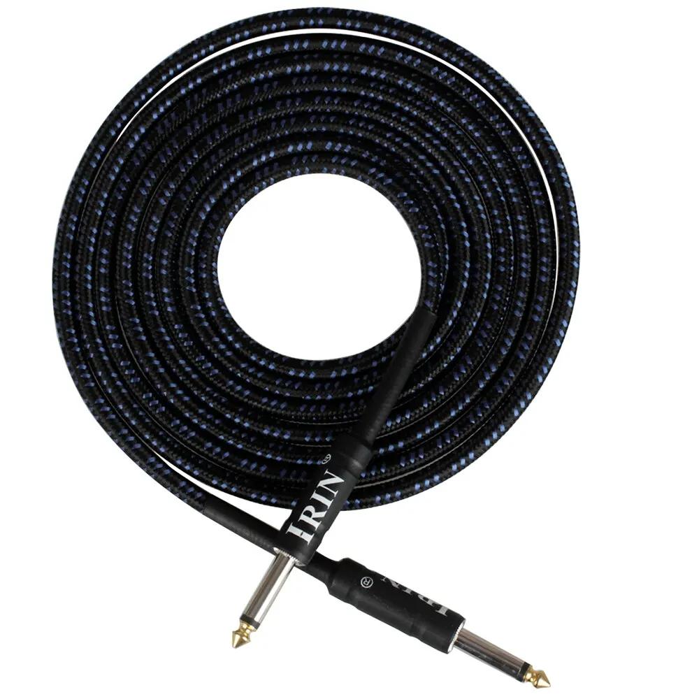 Cabo áudio para guitarra, 3m, acessórios de cordas, sem ruído, peças de instrumentos musicais, para baixo elétrico - Image 1