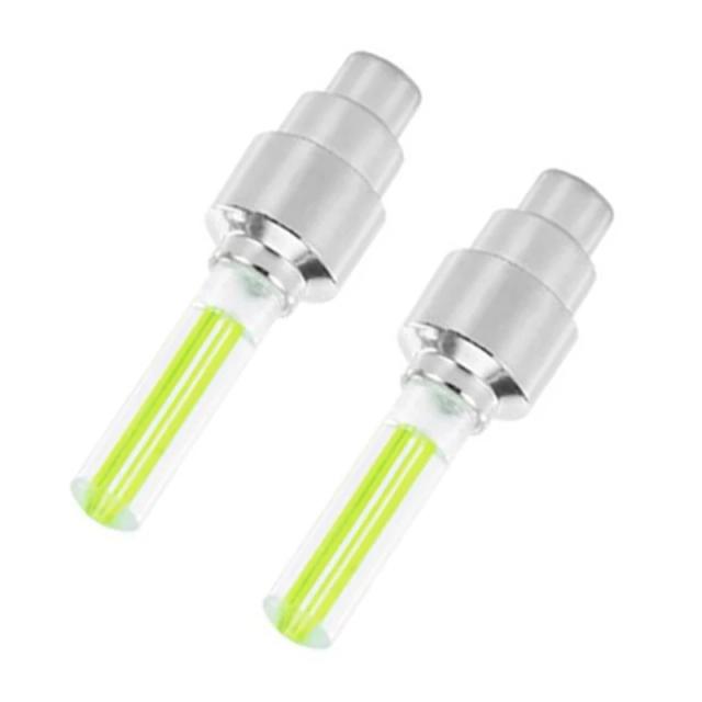 Mimilon Válvula de Pneu LED Carro Moto Bicicleta Neon Flash Luz Neon Flash Impermeável