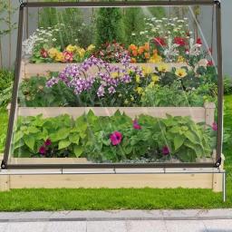 Película Impermeável De Plástico Transparente Barraca De Isolamento Toldo Ao Ar Livre Lona Impermeável Terraço De Plantas Suculentas - Image 3