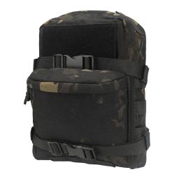 Mini Mochila de Hidratação, Transportador de Bexiga de Água, Molle Zipper Pouch, Esportes ao ar livre, Nylon, 500D - Image 4