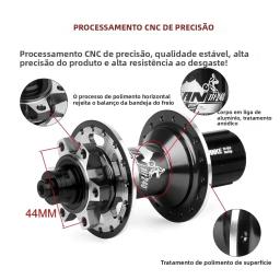 Tanke 120 clique hub rolamento mtb hub dianteiro traseiro 32 36 furos freio a disco cubos de bicicleta 7 8 9 10 11 12 velocidade liberação rápida 6 pawl hub - Image 3