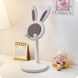 Cute Cartoon Bunny Phone Stand, ajustável e compatível com iPhone, Kindle, IPad, Switch, Tablet e muito mais - Image 5