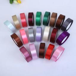 Fita de cetim para embrulhar presentes, preto, branco, bege, rosa, vermelho, azul, verde, roxo, ouro, prata Tape, Natal, Dia das Bruxas, 6-10-12-15-20-25mm - Image 3