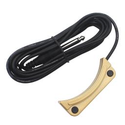 Pickups de guitarra acústica sem buracos, cordas de aço, captadores Soundhole, acessórios para instrumentos musicais, cor aleatória, KQ-1A, 38 "-41" - Image 4