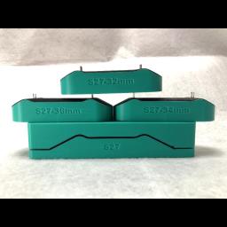 Molde de dedo profissional S27 - formato côncavo com protuberancias de metal para fazer baralhos tecnológicos DIY, kit para iniciantes - Image 3
